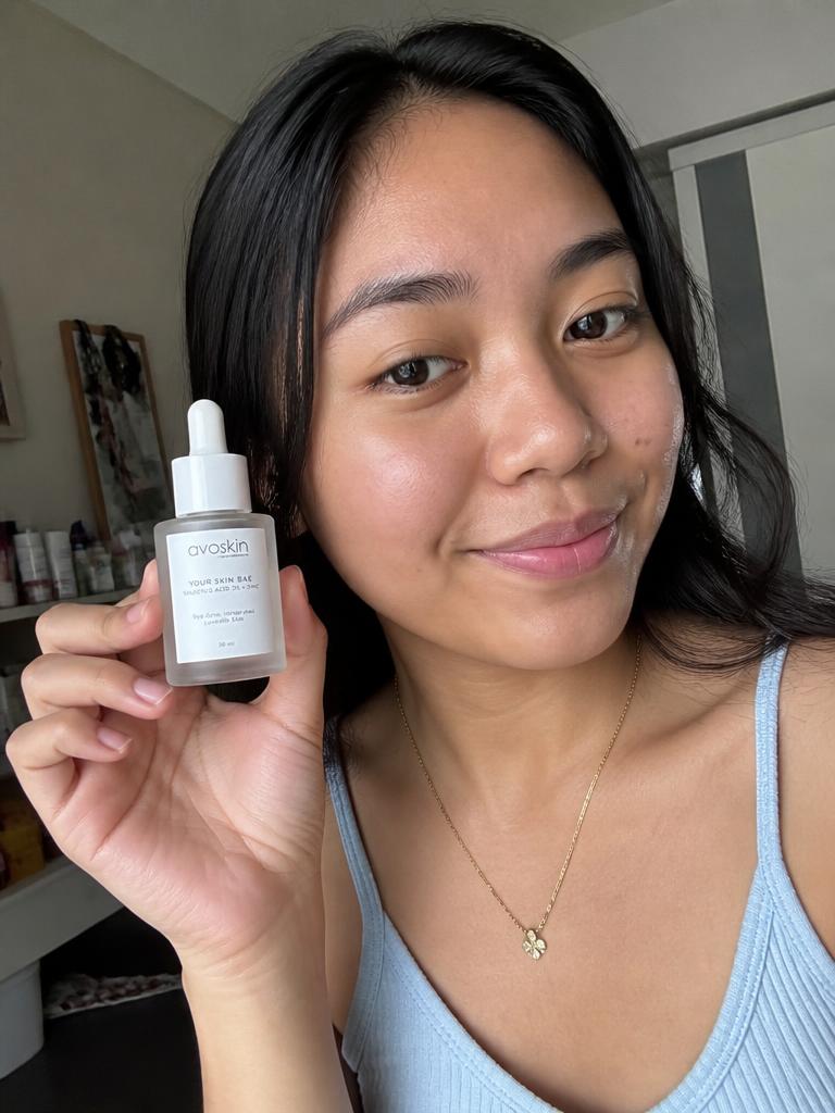 Filipino UGC-style skincare ad creative example